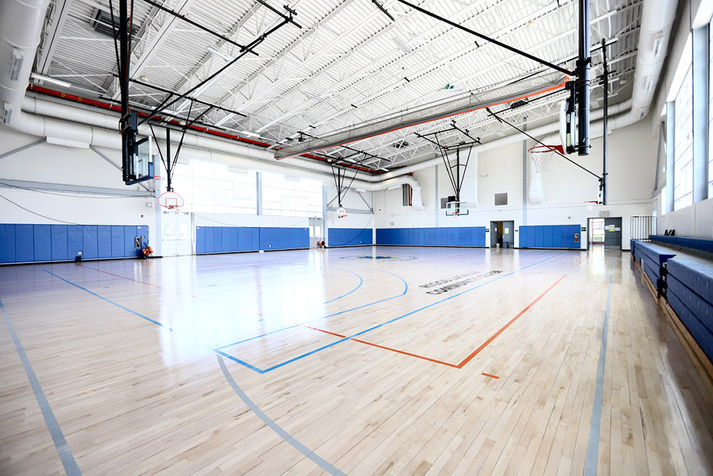 Riggs Salle Community Center Basketball Court