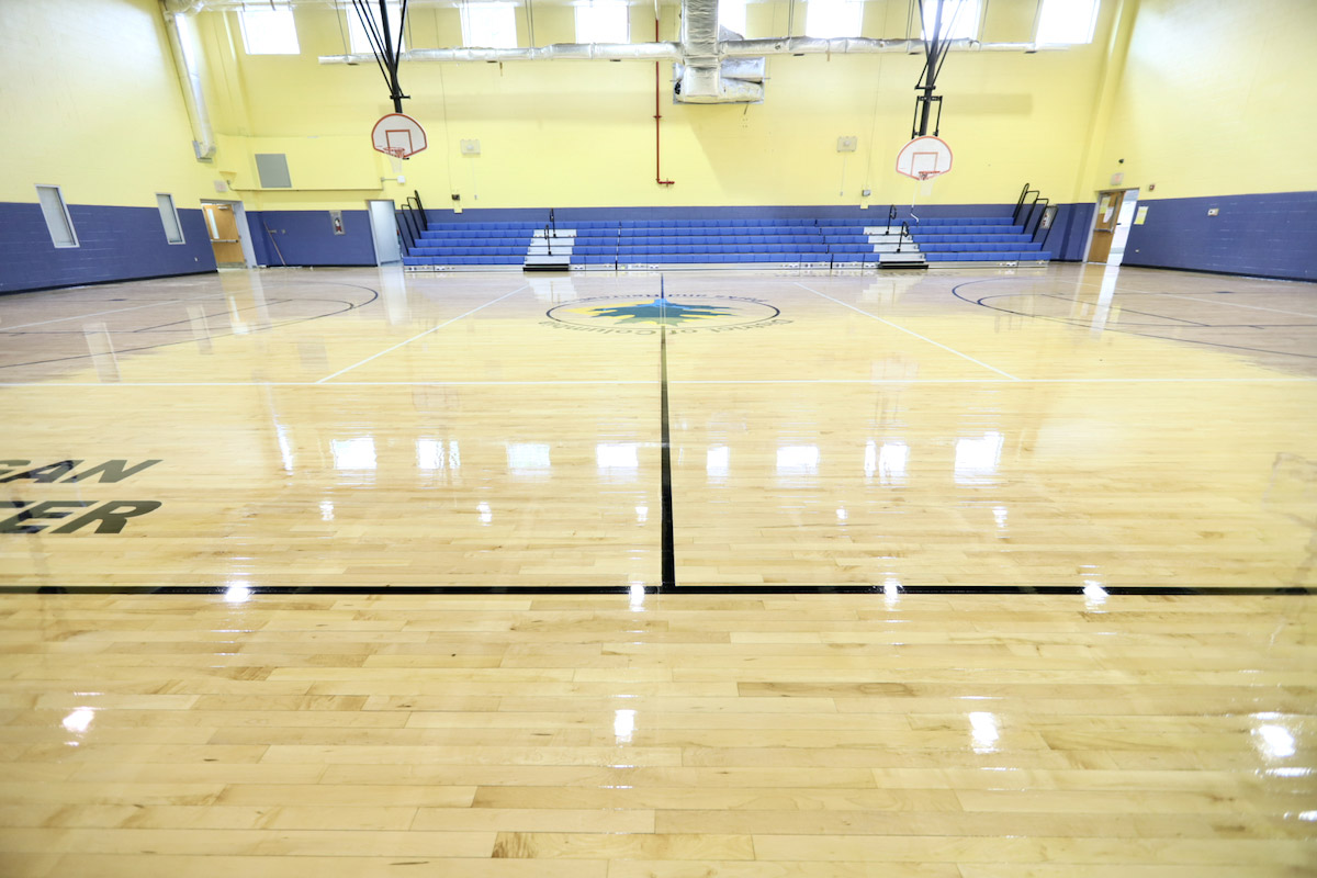 trails rec center basketball court